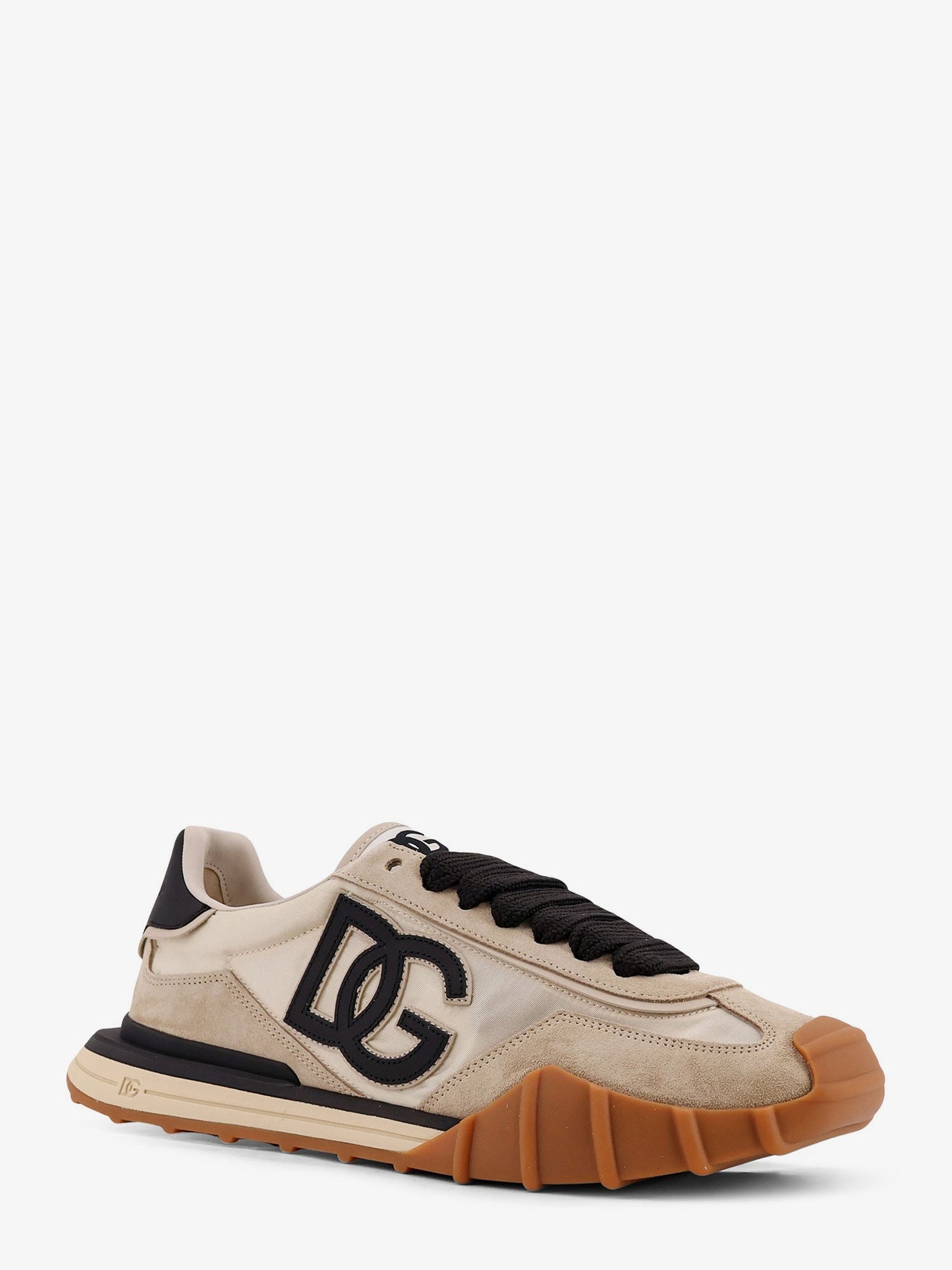 Dolce & Gabbana Ny Nylon And Suede Sneakers