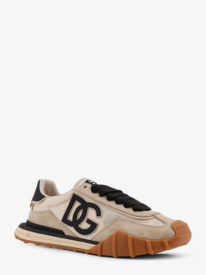 Dolce & Gabbana Ny Nylon And Suede Sneakers