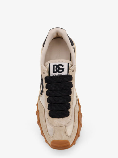 Dolce & Gabbana Ny Nylon And Suede Sneakers