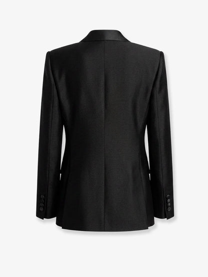 Dolce & Gabbana Double Breasted Faille Blazer