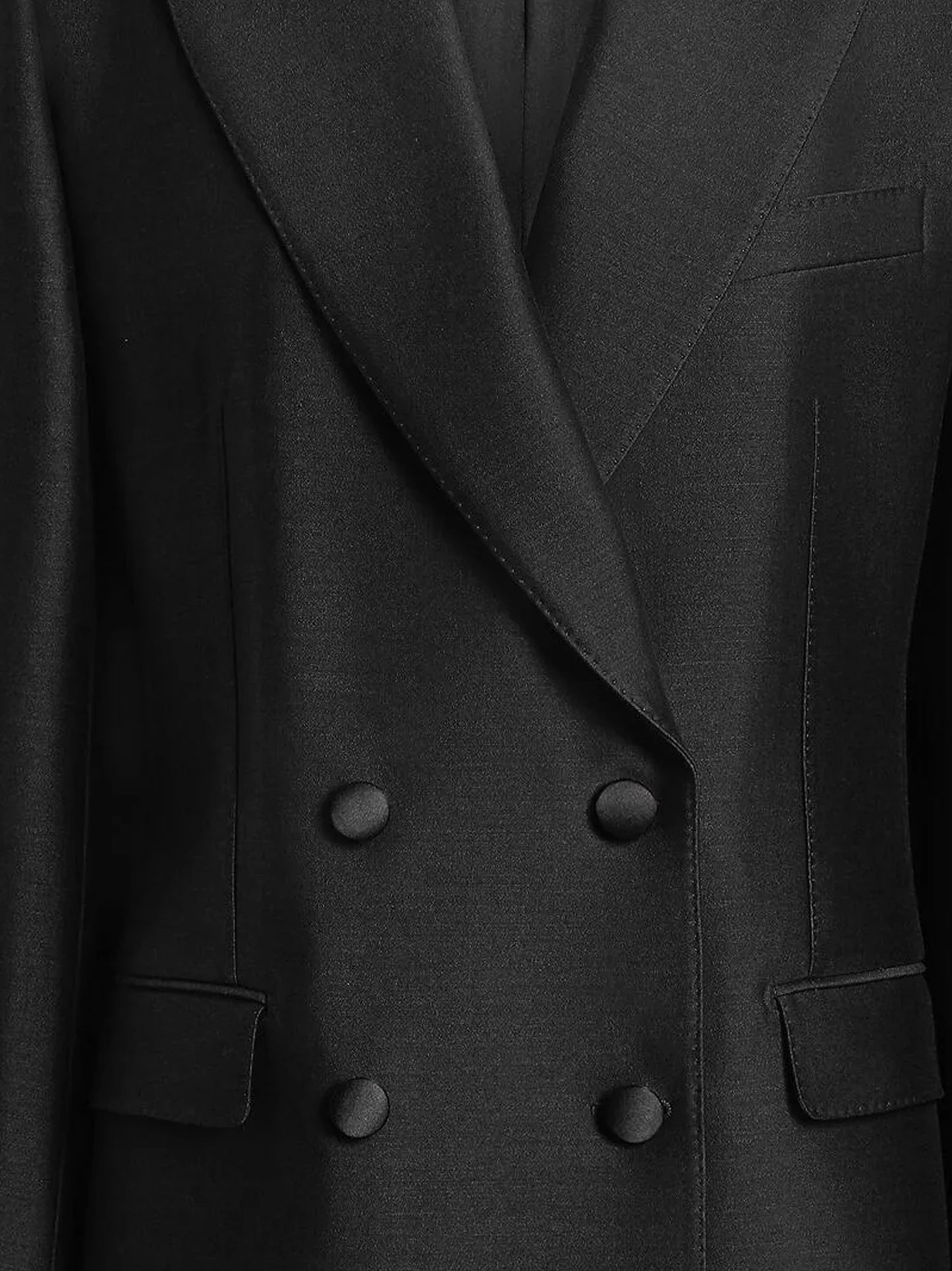 Dolce & Gabbana Double Breasted Faille Blazer