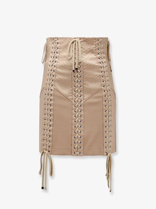 Dolce & Gabbana Shiny Satin Mini Skirt