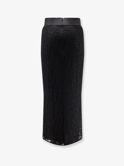 Dolce & Gabbana Lace Midi Skirt