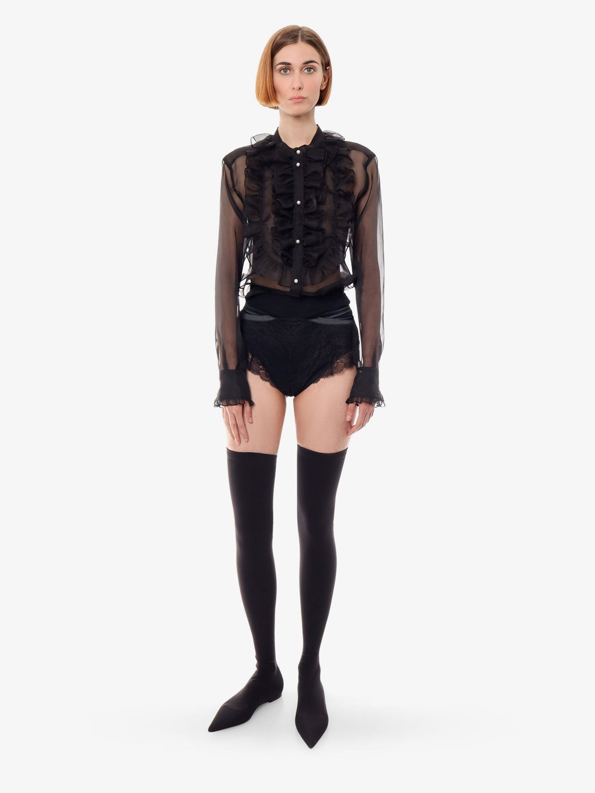 Dolce & Gabbana Organza shirt - Nero