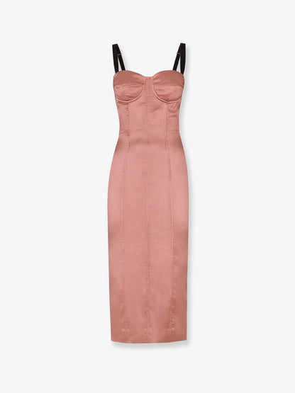 Dolce & Gabbana Stretch Satin Dress