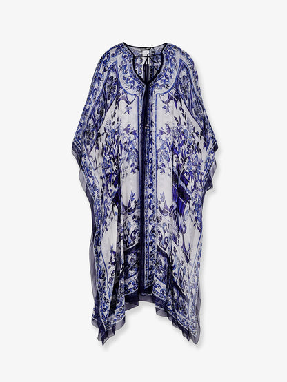 Dolce & Gabbana Kaftano Silk Dress
