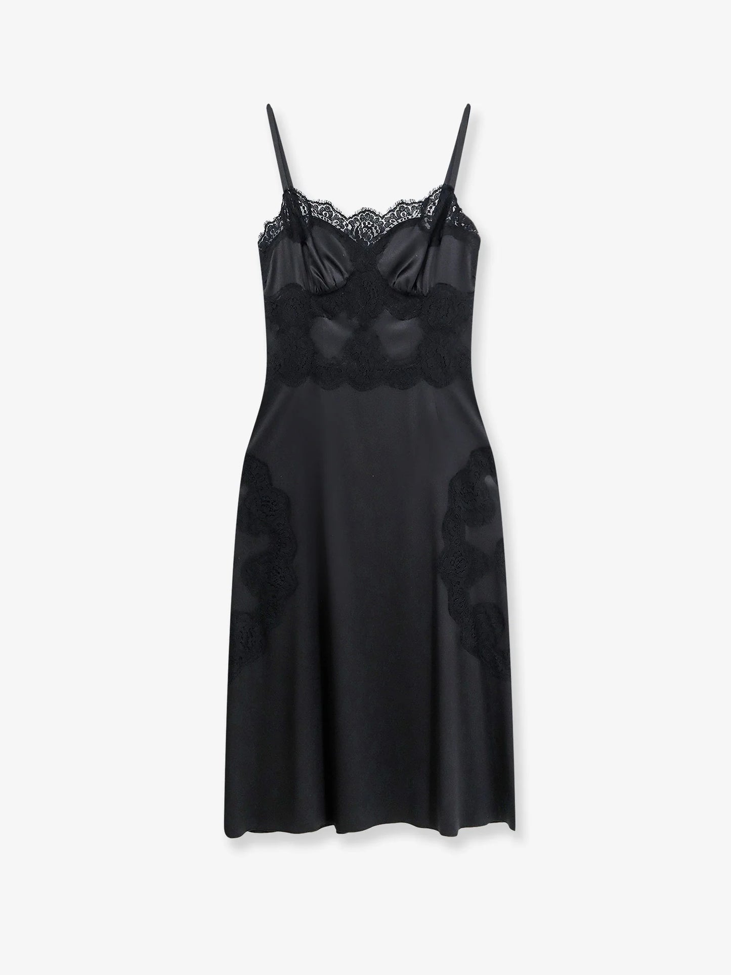 Dolce & Gabbana Slip Dress With Lace Details