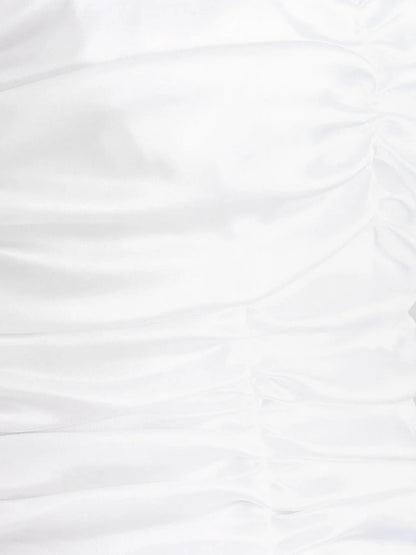 Dolce & Gabbana Draped Satin Mini Dress