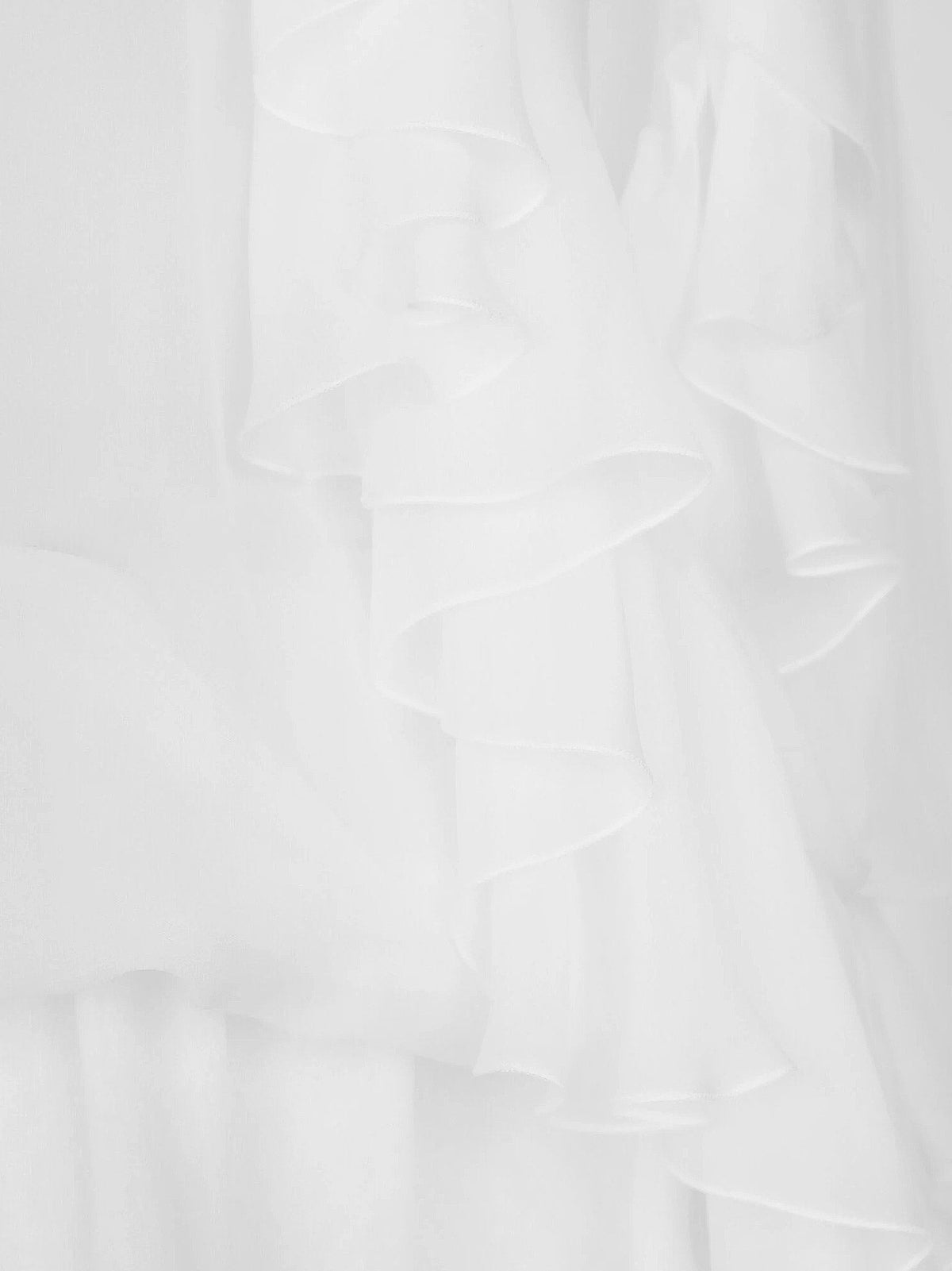 Dolce & Gabbana Silk shirt with rouches - Bianco