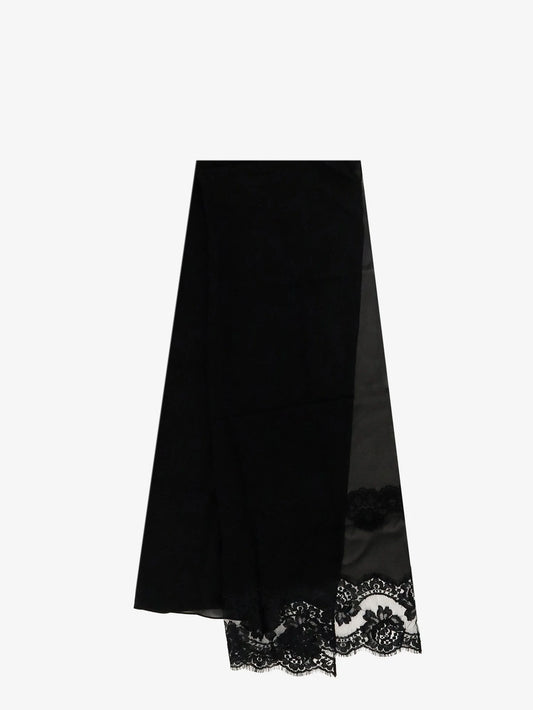 Dolce & Gabbana Chador Silk And Cotton Scarf