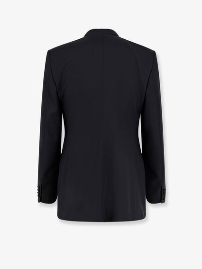 Dolce & Gabbana Double Breasted Virgin Wool Blazer