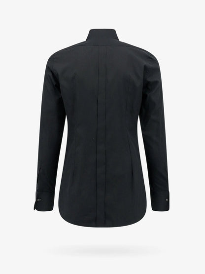 Dolce & Gabbana Gold Cotton Shirt