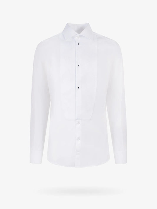 Dolce & Gabbana Gold Cotton Shirt