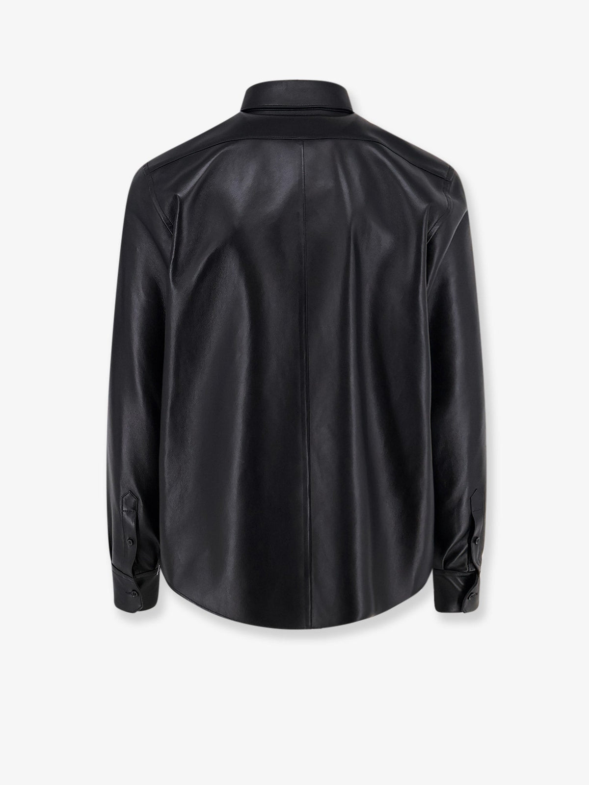 Dolce & Gabbana Leather Shirt/Jacket - Nero