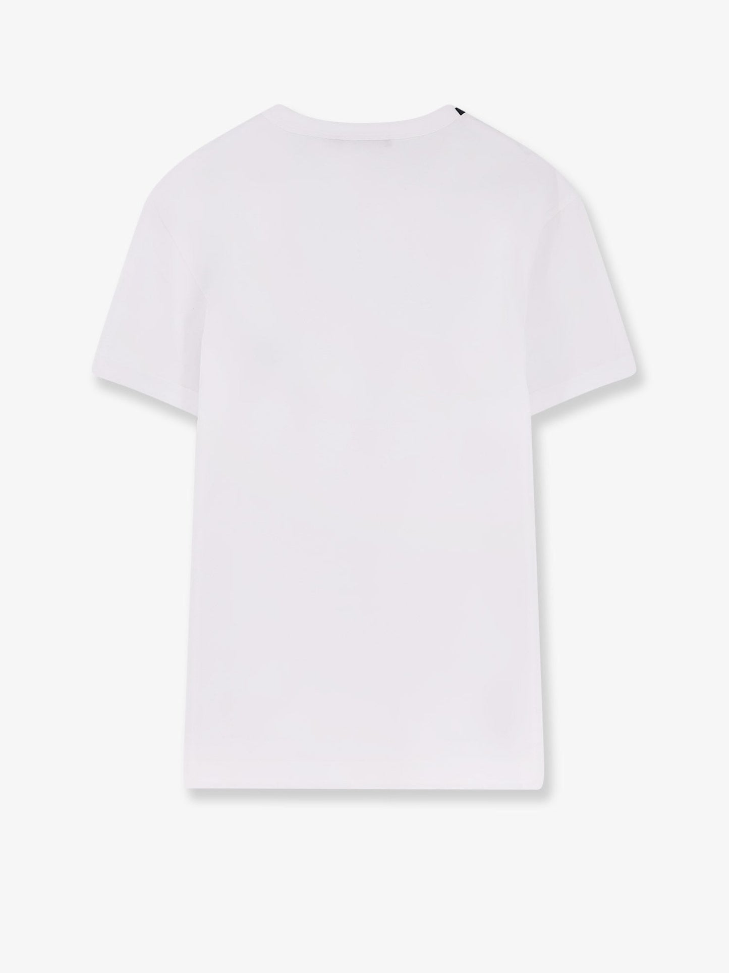 Dolce & Gabbana Cotton T Shirt With Iconic Logo Patch