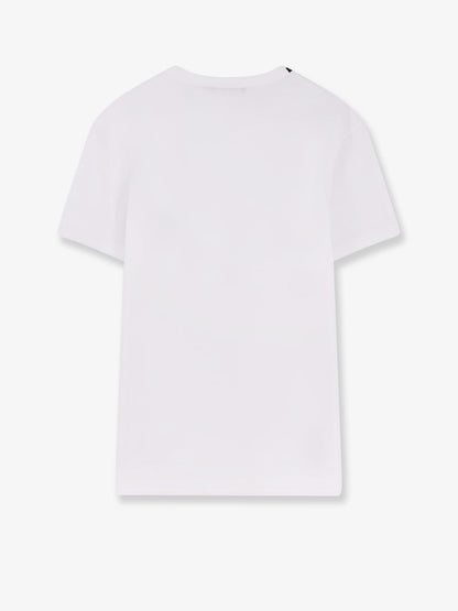 Dolce & Gabbana Cotton T Shirt With Iconic Logo Patch