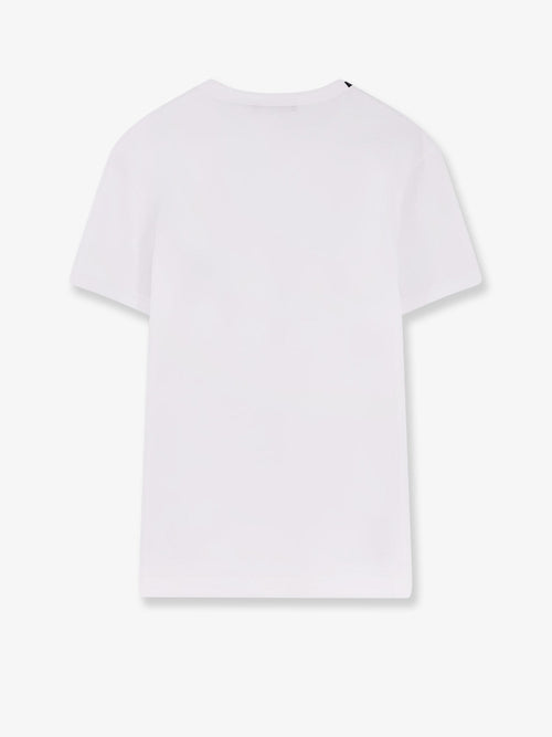 Dolce & Gabbana Cotton t-shirt with iconic logo patch - Bianco Ottico