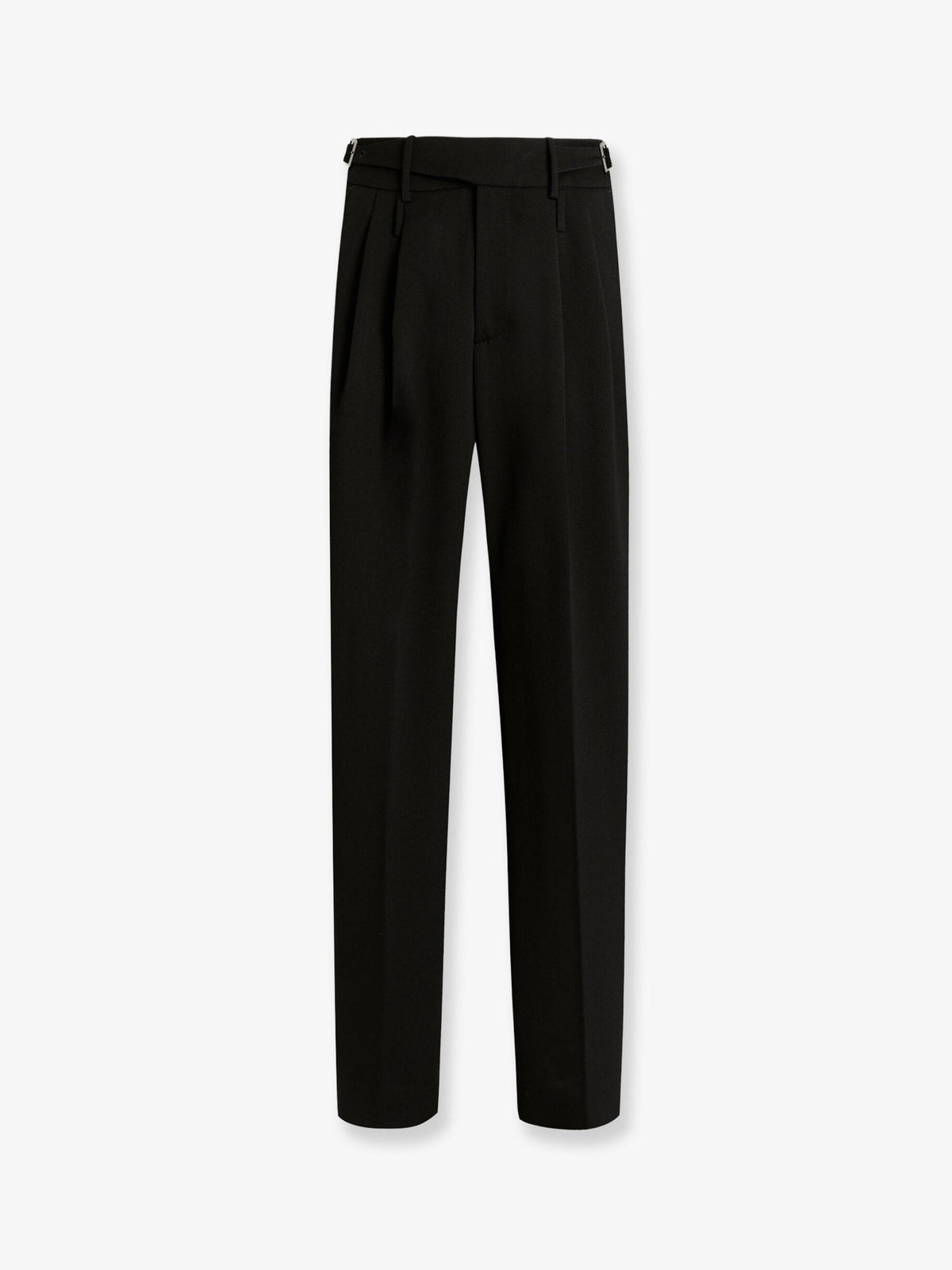 Dolce & Gabbana Virgin wool trousers with frontal pinces - Nero