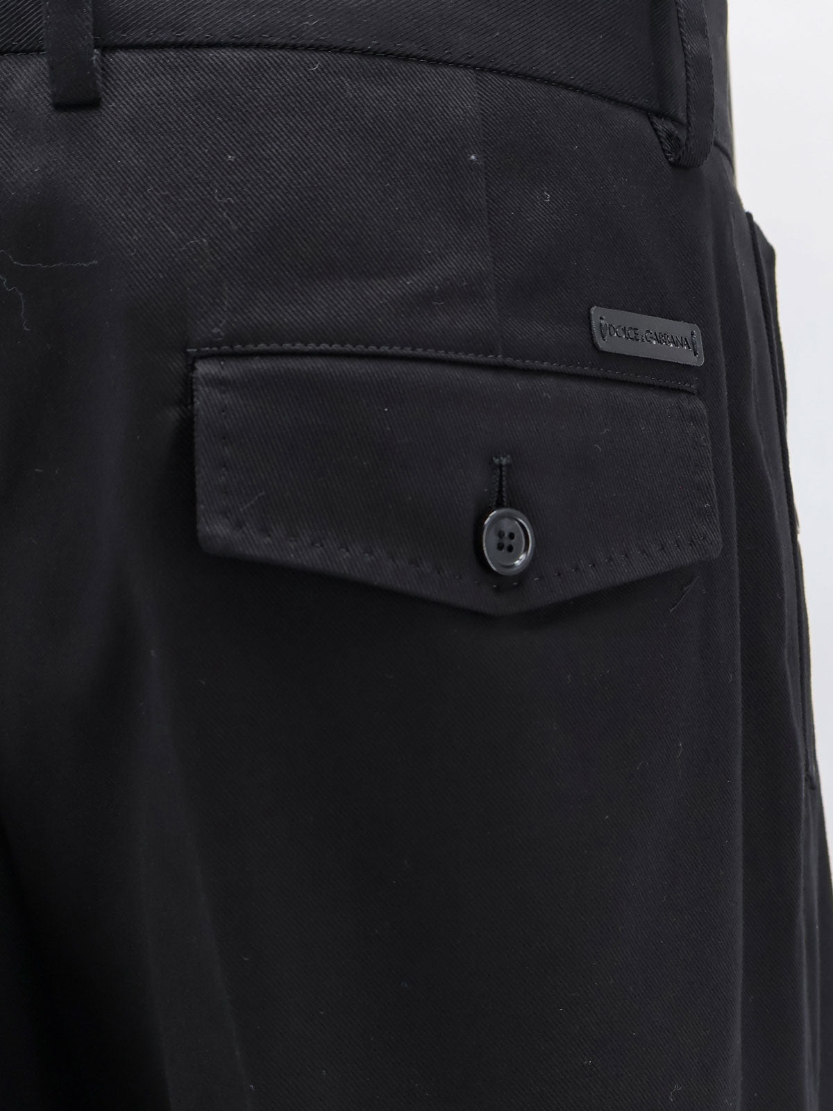 Dolce & Gabbana Cotton trousers - Nero