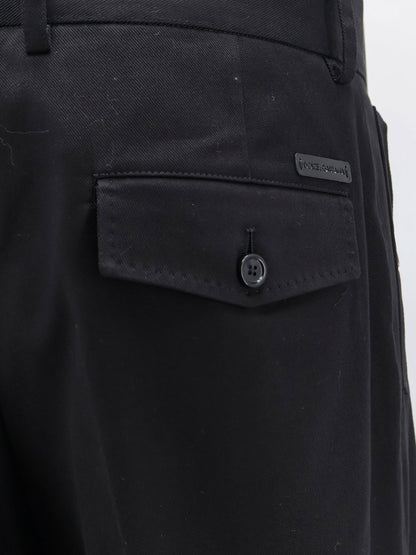 Dolce & Gabbana Cotton trousers - Nero