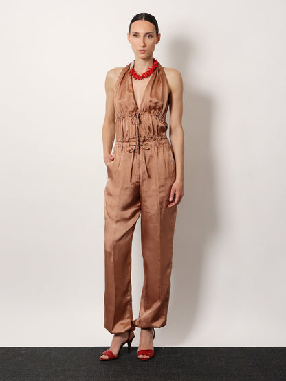 Dries Van Noten Penra viscose trousers - Grigio Scuro