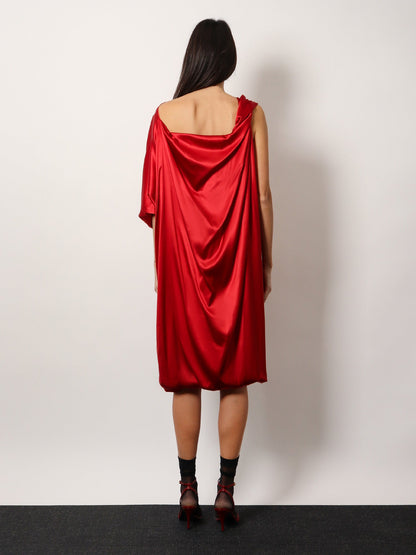 Dries Van Noten Dalant silk dress - Rosso