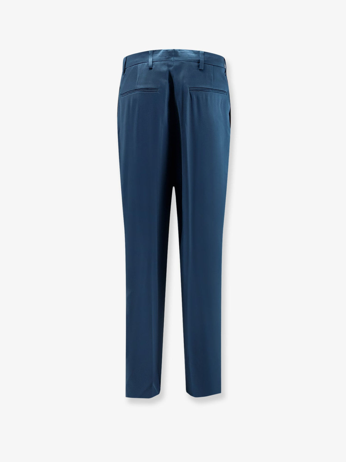 Dries Van Noten Portias satin trousers - Petrol