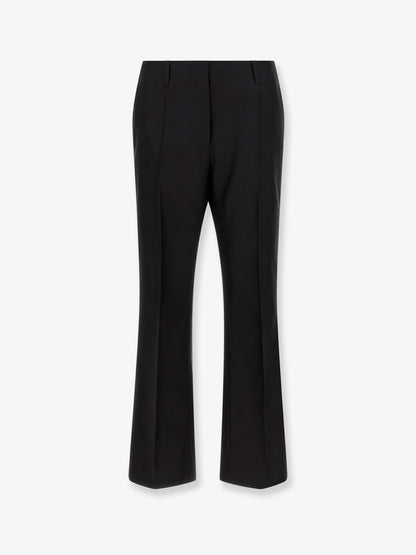 Dries Van Noten Paloma wool and silk trousers - Black