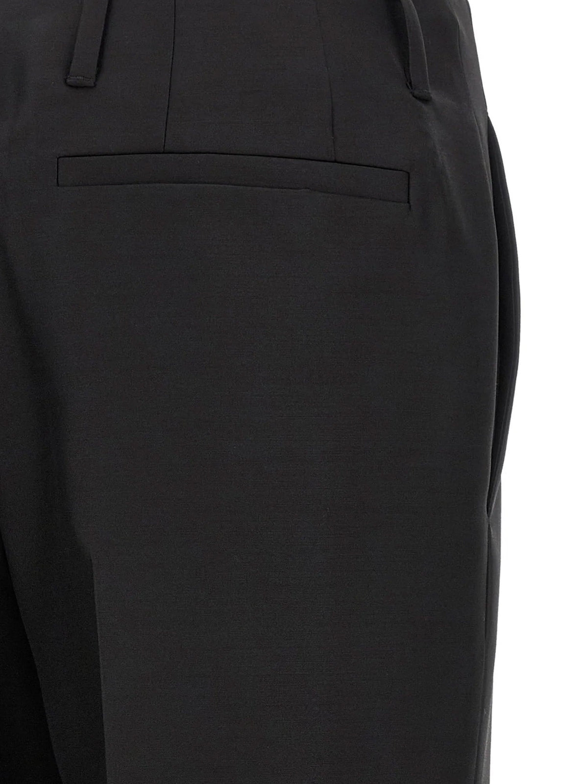 Dries Van Noten Paloma wool and silk trousers - Black