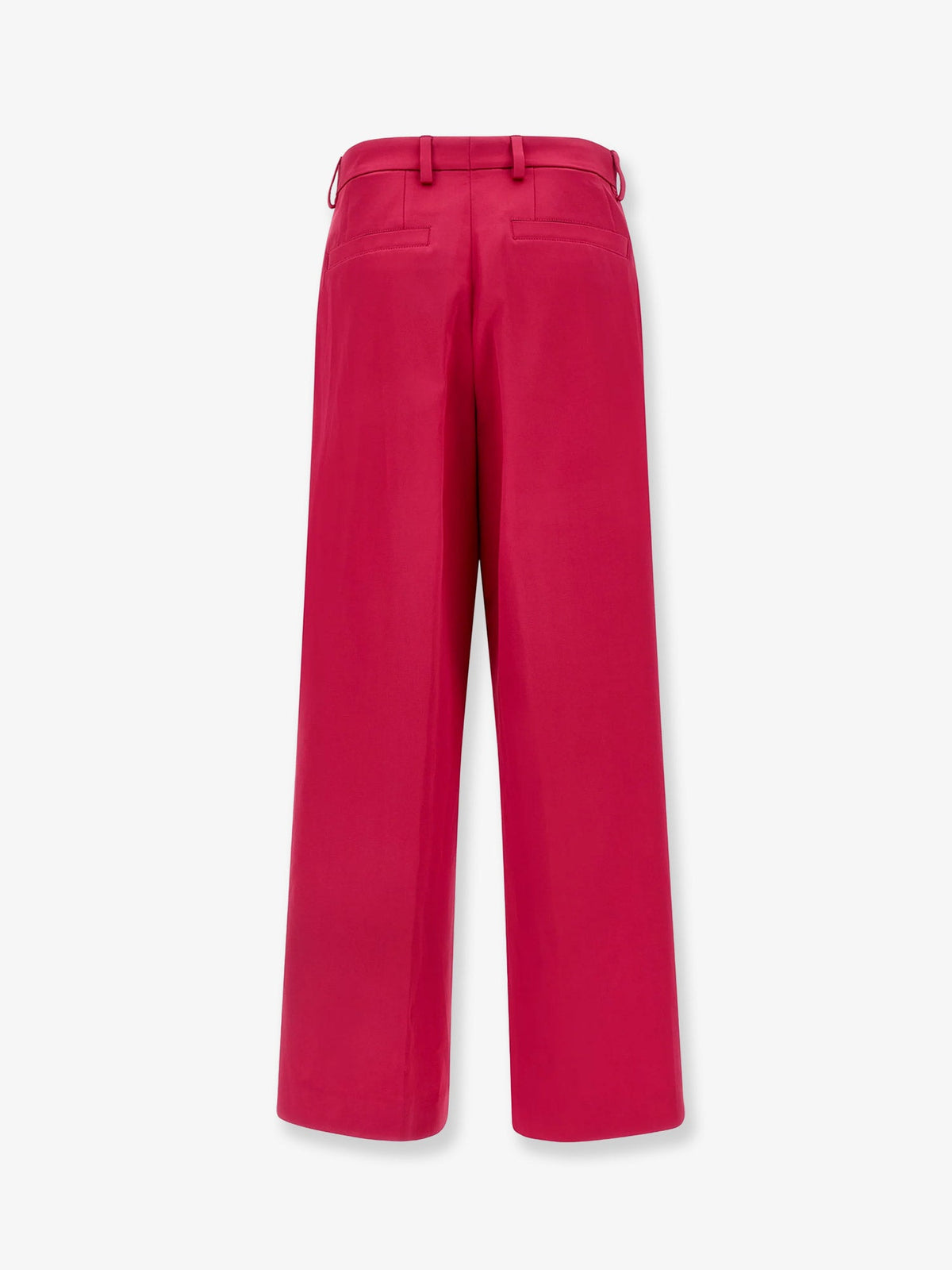 Dries Van Noten Penn satin trousers - Fuchsia
