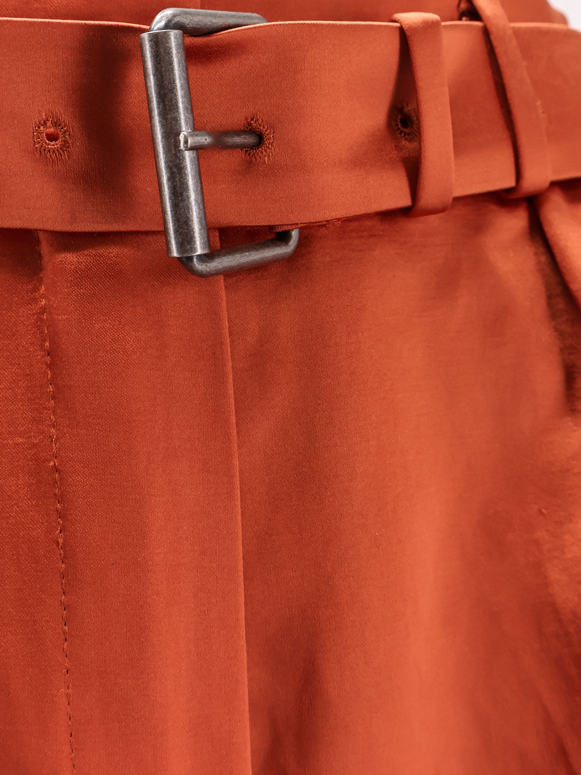 Dries Van Noten Cotton blend bermuda shorts - Russet