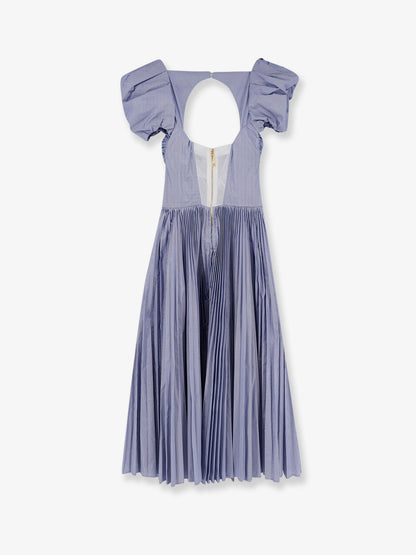 Elisabetta Franchi Daily pleated dress - Oxford