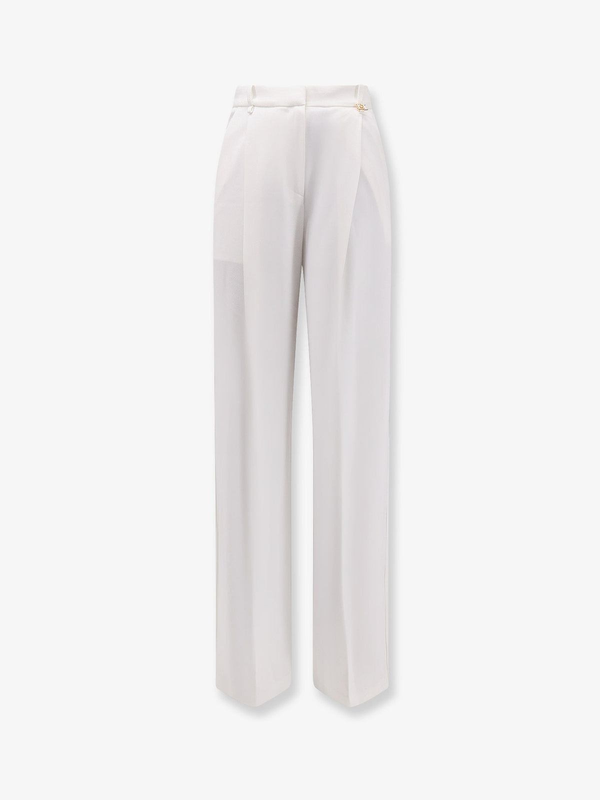 Elisabetta Franchi Essentials stretch trousers - Avorio