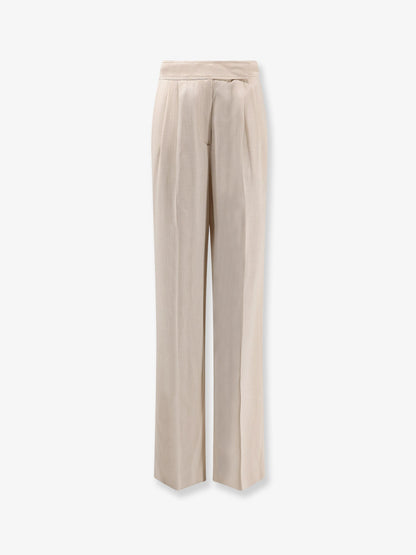 Etro Viscose trousers - Avorio