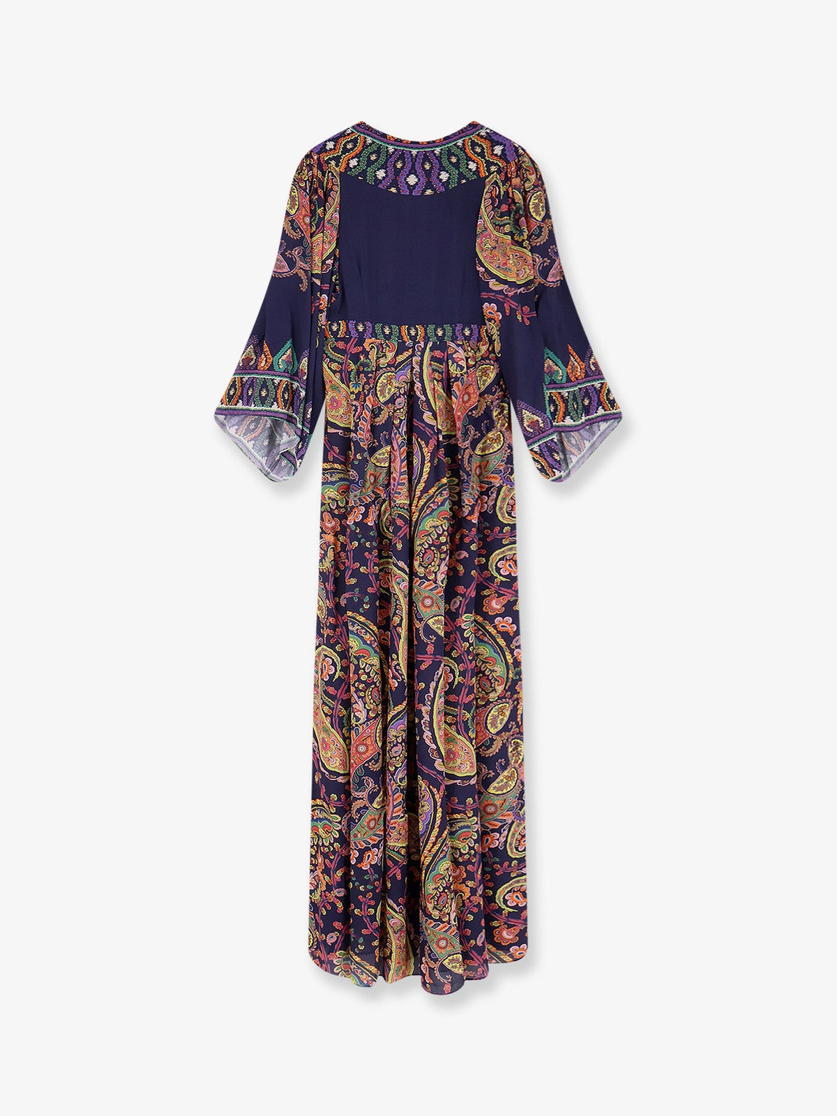 Etro Multicolor viscose long dress - Multicolore