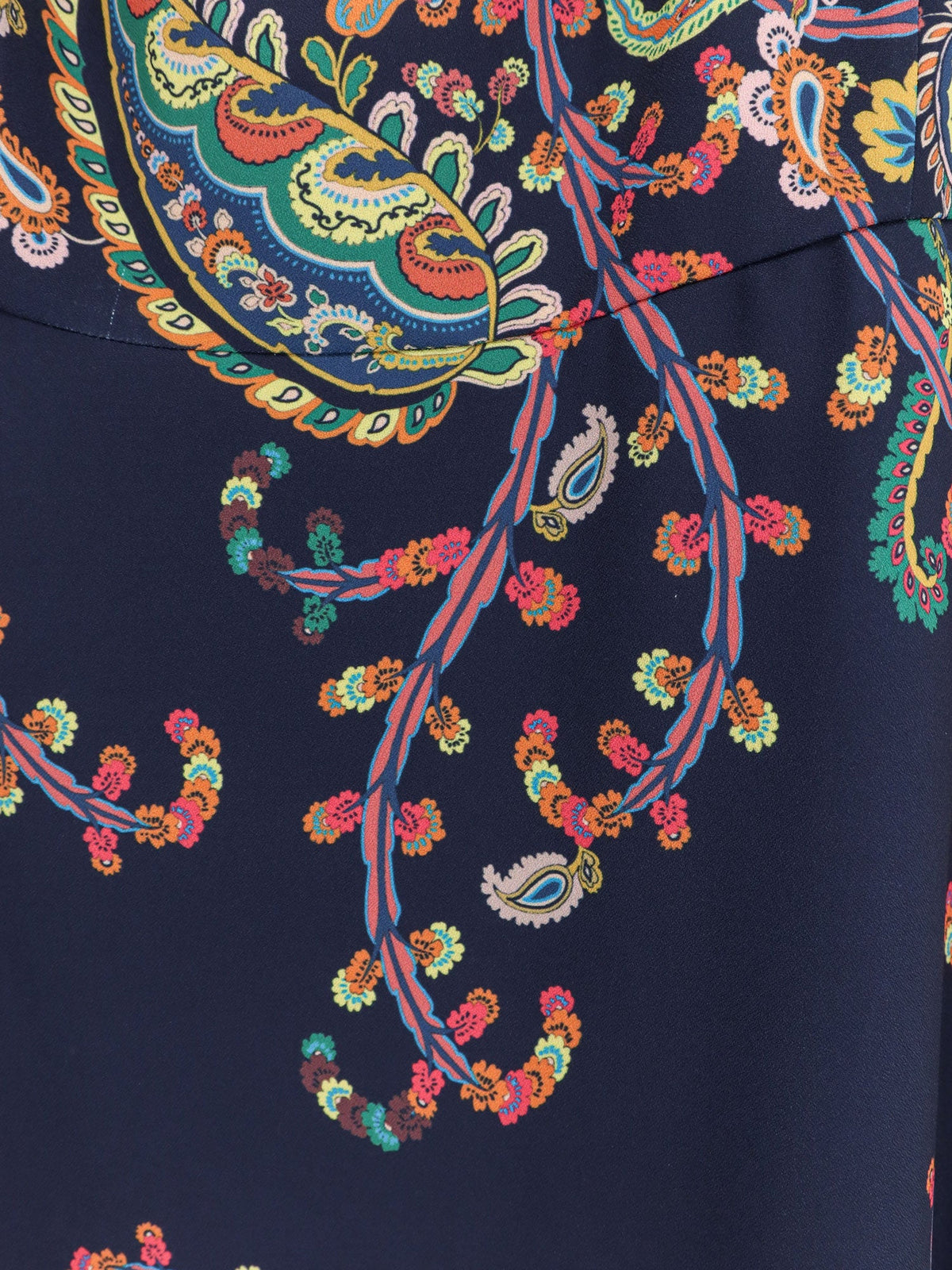 Etro Dress with iconic multicolor print - Multicolour