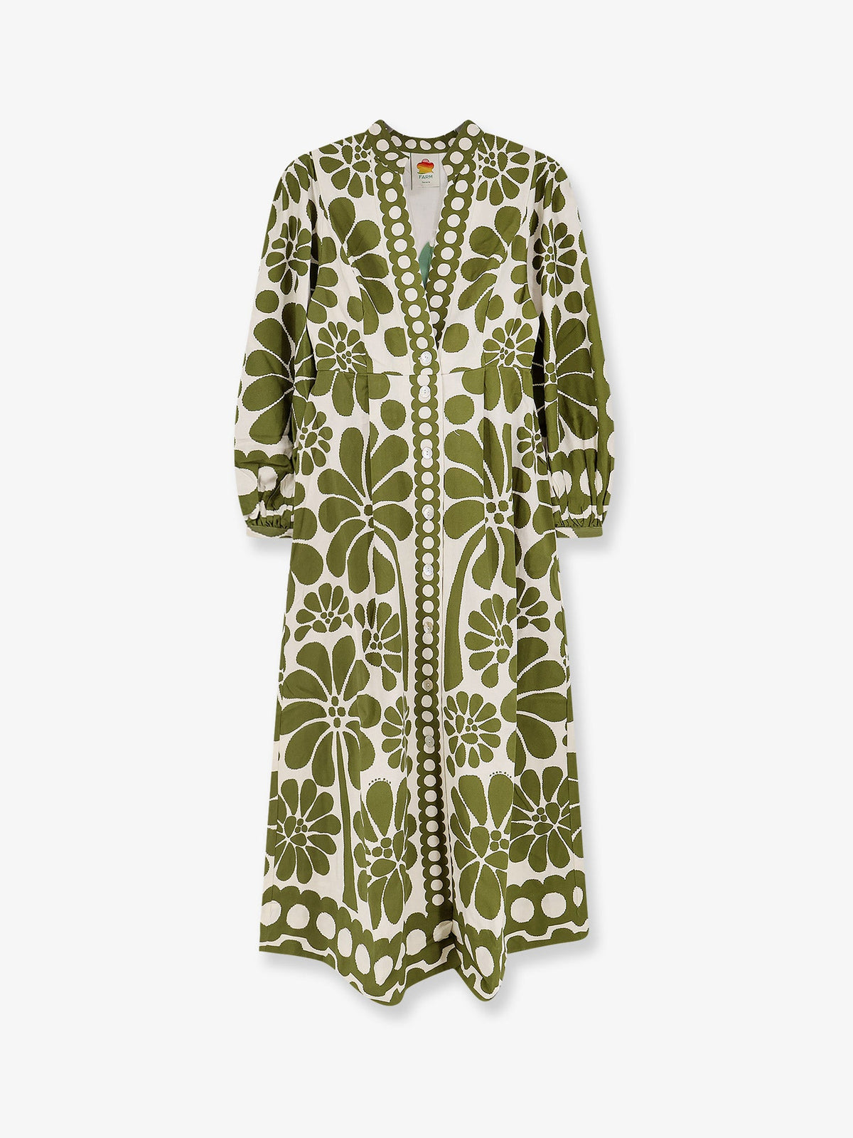 Farm Rio Palermo Maxi Dress - Palermo Green