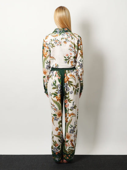 Farm Rio Lenzing™ Ecovero™ trousers - Naturesand