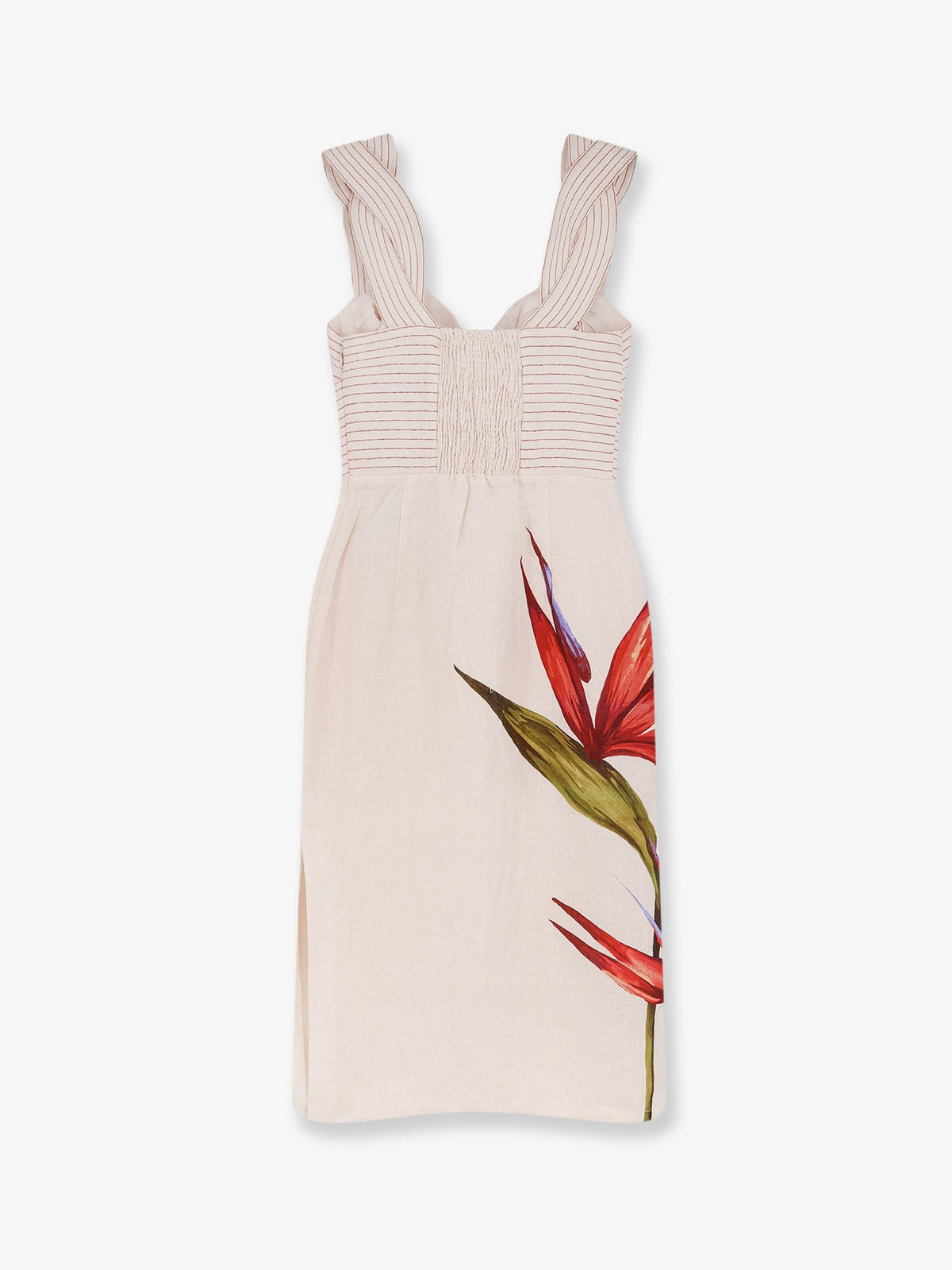 Farm Rio Strelizia linen dress - Strelitziasand