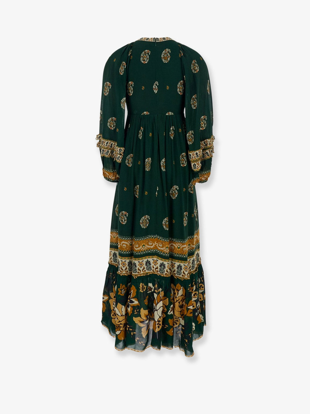 Farm Rio Ayla Maxi Dress - Ayla Green