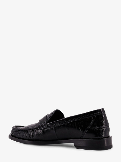 Fendi Missina leather loafers - Nero