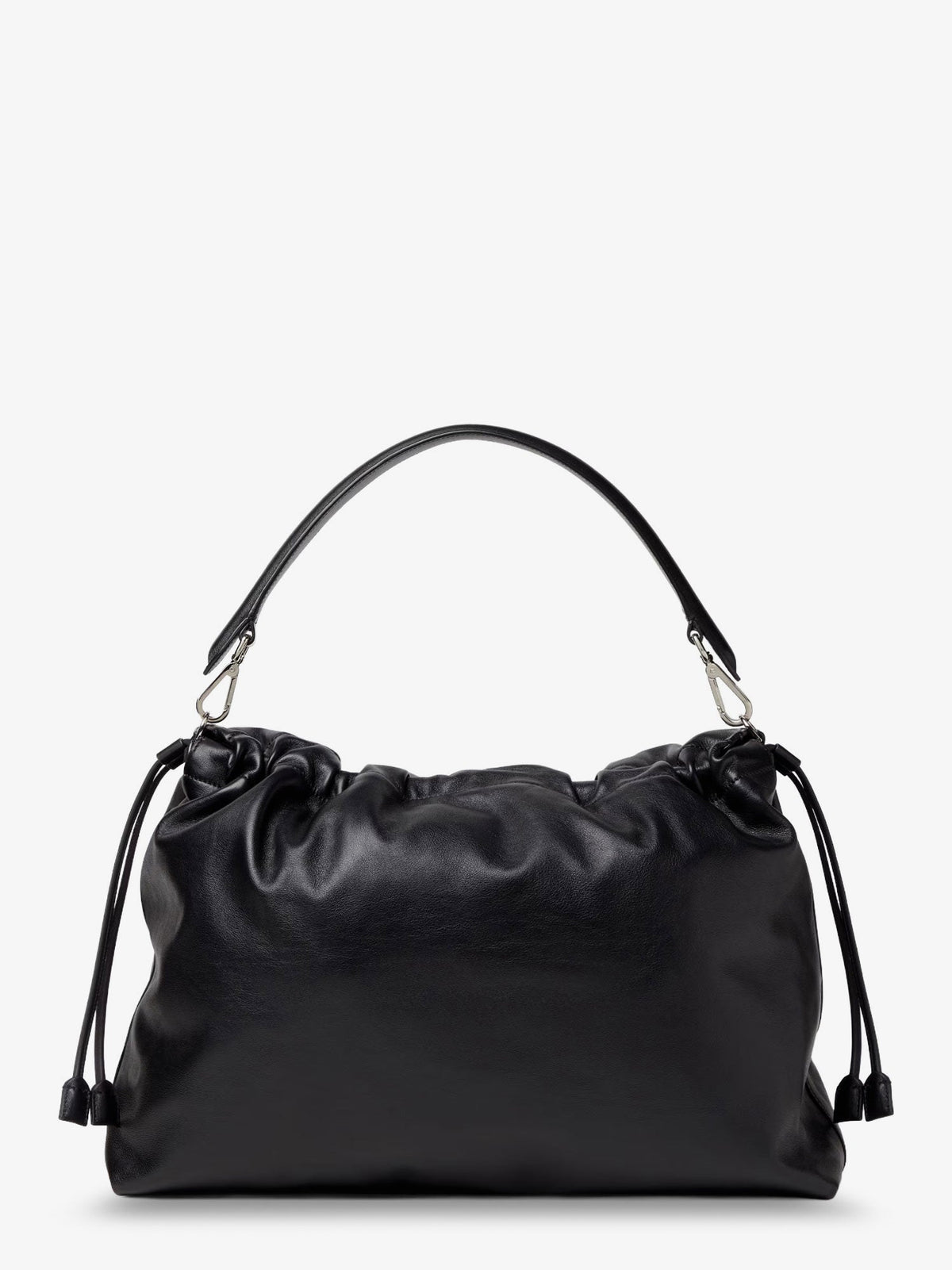 Fendi Fendi Flux Maxi Messenger leather crossbody bag - Nero+Palladio