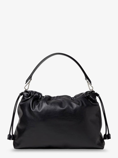 Fendi Fendi Flux Maxi Messenger leather crossbody bag - Nero+Palladio