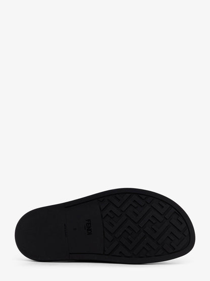 Fendi Feel Sandals In Ff Jacquard Fabric