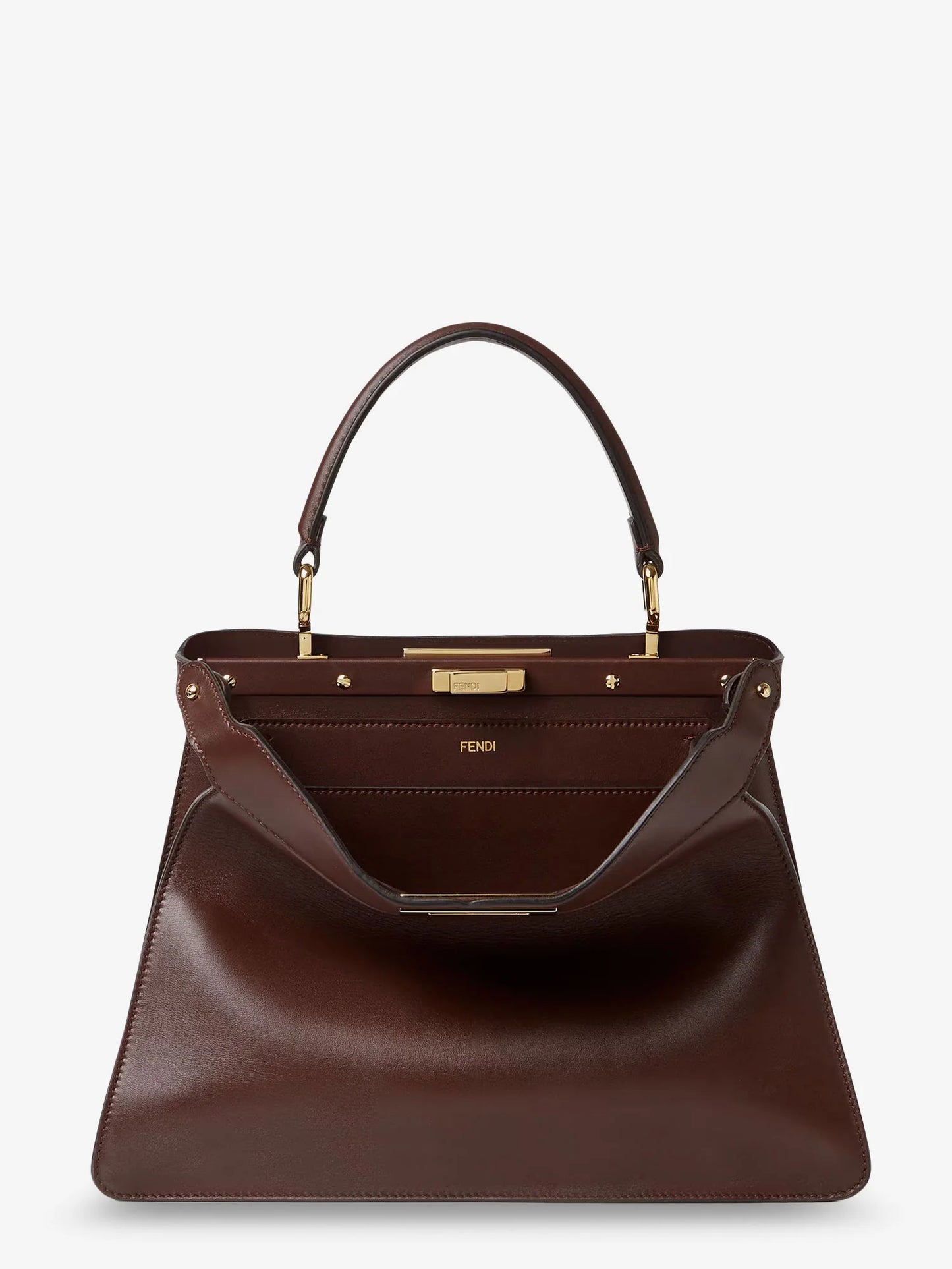 Fendi Peekaboo I See U Medium Leather Handbag