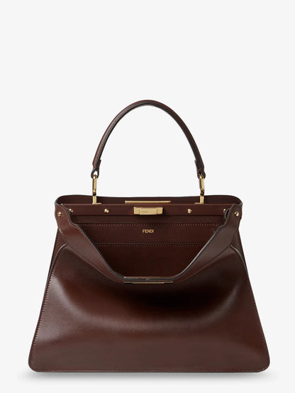 Fendi Peekaboo I See U Medium Leather Handbag