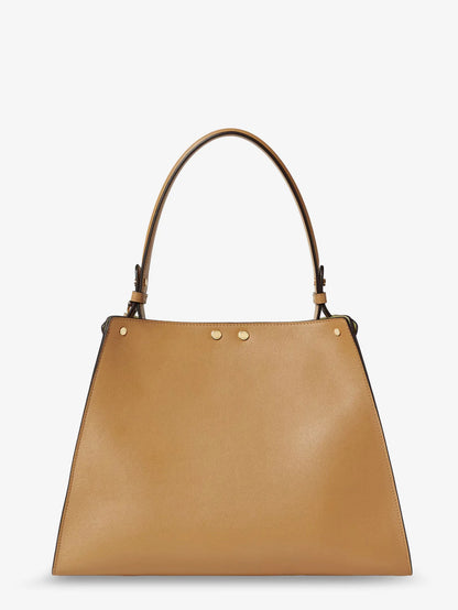 Fendi Fendi Way Medium Leather Shoulder Bag With Contrasting Lining
