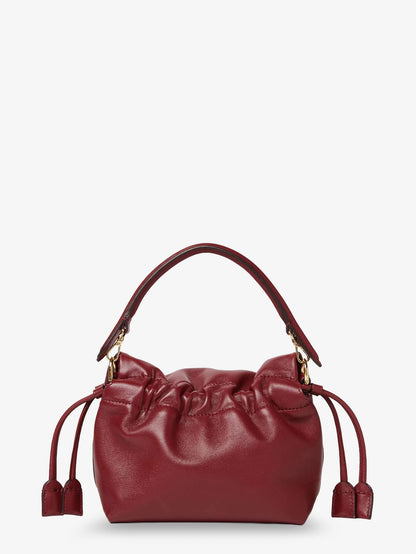 Fendi Mamma Baguette Small Leather Crossbody Bag