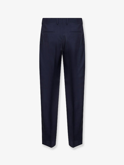 Fendi Virgin wool trousers - Dark Blu