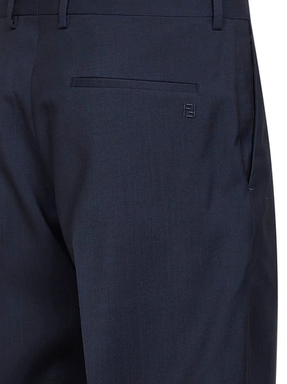 Fendi Virgin Wool Trousers